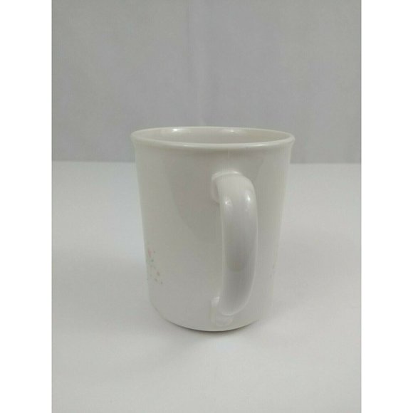 Vintage Corelle Forever Yours Off White With Pink Heart & Flowers Coffee Cup - Picture 4 of 6